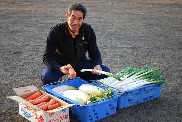 伊藤通夫さんの野菜の写真