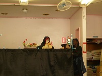 安全教室での人形劇の写真