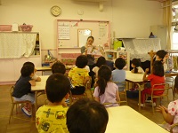 4歳児クラスのお話し会の写真