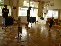 5歳児らいおん組バスケット教室3