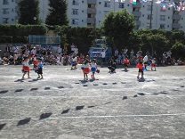 写真：運動会4歳児クラス競技
