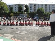 写真：運動会5歳児クラス競技