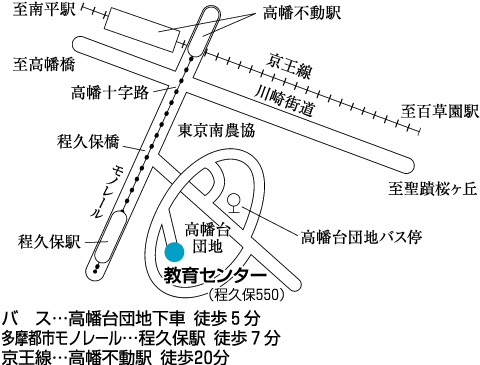 教育センター案内図