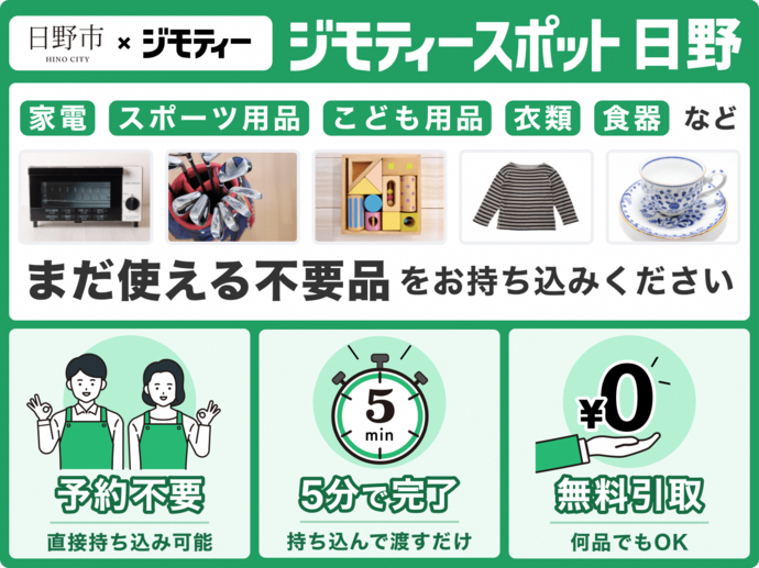 ジモティースポット日野
