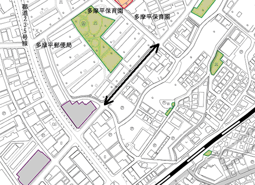 図：豊田経路8　路線名…幹線市道1の12号線