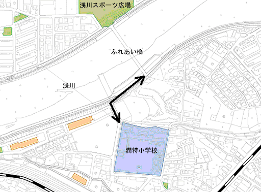 図:高幡不動経路1