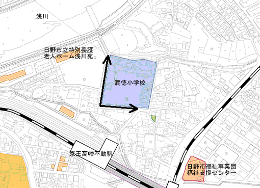 図:高幡不動経路3