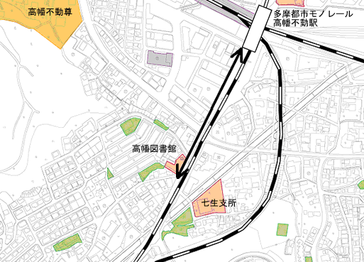 図:高幡不動経路20