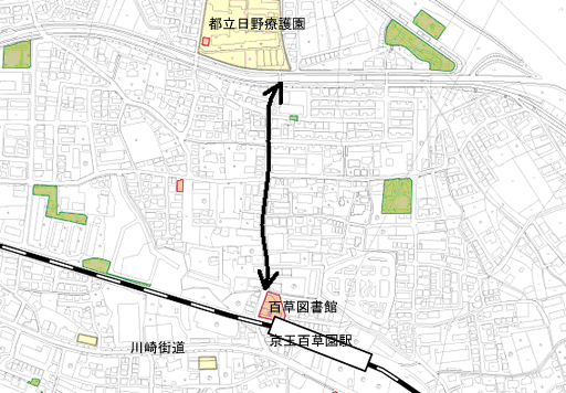 図：百草園経路6