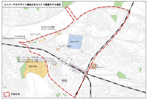 商店のバリアフリー対象区域図2