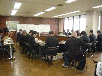 写真：第1回日野市地域公共交通会議の様子