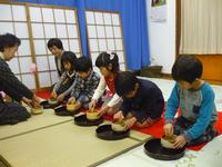 写真4：卒園お茶会の様子