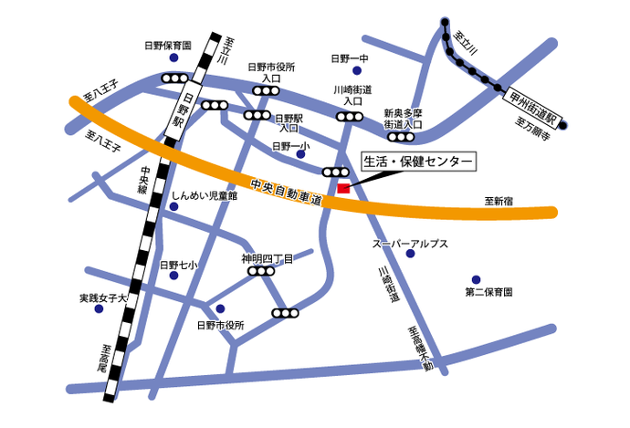 生活保健センター地図