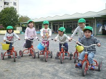 写真：4月の3歳児