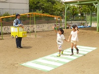 交通安全教室の写真