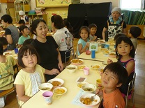 写真：カレーパーティー