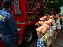 消防車見学