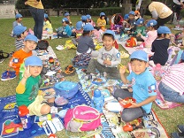 写真：4歳児のお弁当