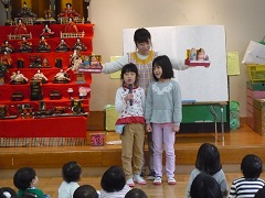 写真：ひな祭り作品5歳