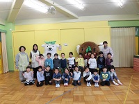 エコアラ、エコクマと5歳児