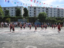 写真：運動会5歳児クラス競技