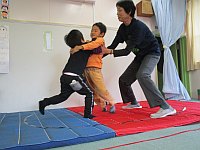 幼児お相撲大会の様子の写真