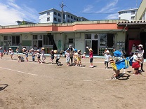 写真：5歳児クラスの荒馬