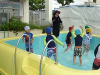 4歳の水遊びの写真1