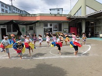 写真：5歳児の荒馬