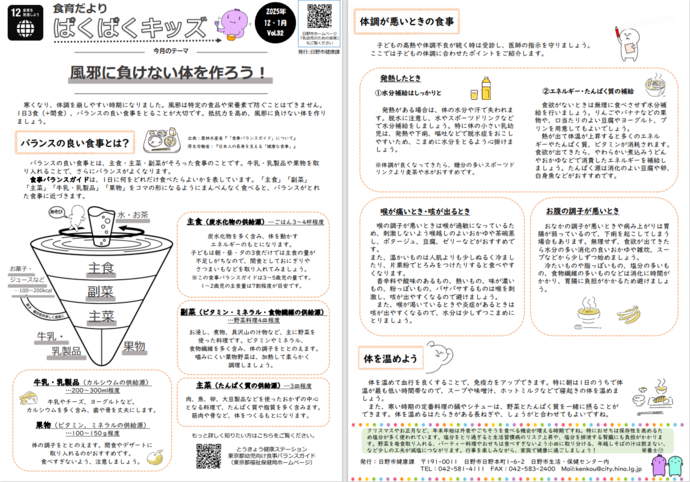 食育だよりVol.32