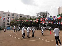 5歳児親子競技の写真