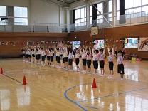 写真：5歳児らいおん組の運動会