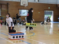 写真：2歳児うさぎ組の運動会