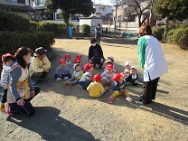 写真：散歩の様子