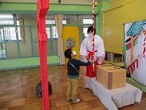 写真：もぐさ台保育園神社