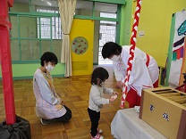 写真：もぐさ台保育園神社