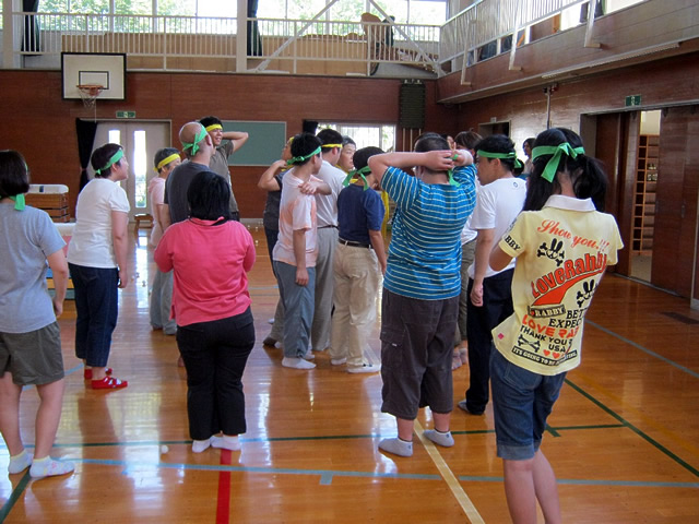 写真：青年学級定例会風景