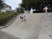 写真：ジャンボ滑り台