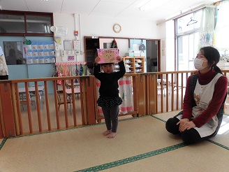 1歳誕生会の様子の写真