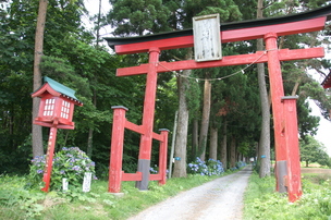 画像:陣ヶ岡公園　蜂神社