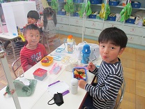 写真：4歳児のお弁当