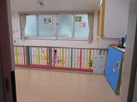 0歳児室の写真です。