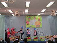 3歳児舞台発表の写真1