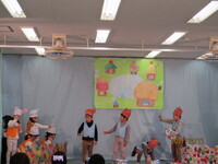 3歳児クラスの劇遊びの写真