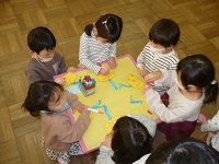 らいおん神社の絵馬コーナーの写真