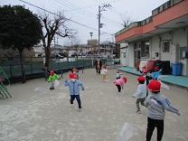 写真：2歳凧あげ