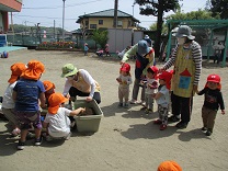 写真：3歳児