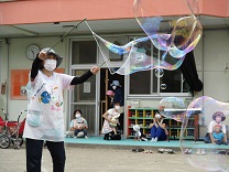 写真：シャボン玉