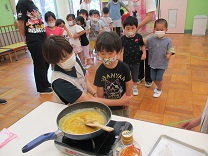 写真：カレーパーティー