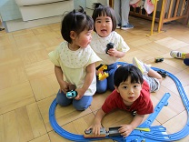 写真:2歳児